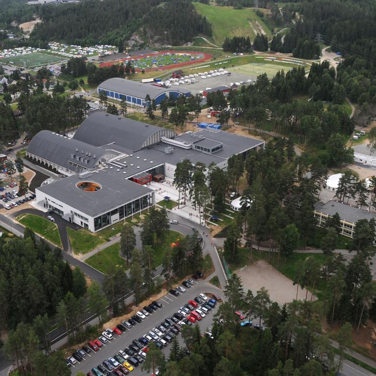 Hotell Fritidsparken Skien Eksteriør billede