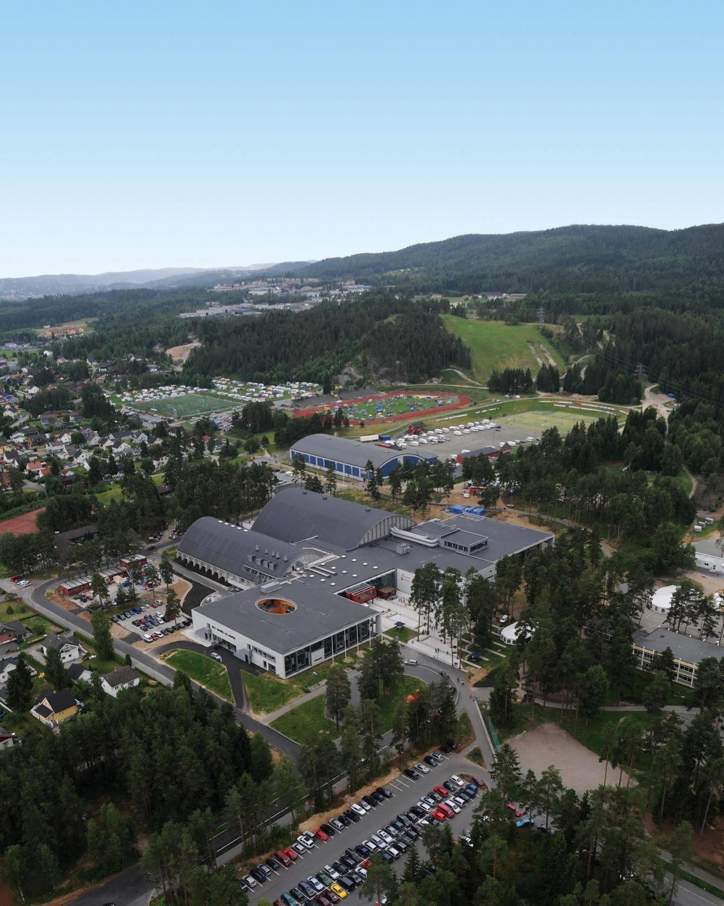 Hotell Fritidsparken Skien Eksteriør billede
